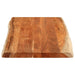 Blat masă, 100x60x3,8cm, dreptunghiular lemn acacia margine vie - WALTI WALTI