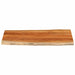 Blat masă, 110x60x3,8cm, dreptunghiular lemn acacia margine vie - WALTI WALTI