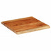 Blat masă 80x80x3,8 cm, pătrat, lemn masiv acacia margine vie - WALTI WALTI