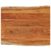 Blat masă 110x80x3,8 cm dreptunghiular lemn acacia margine vie - WALTI WALTI