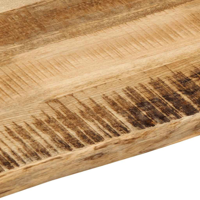 Blat de masă contur organic 40x40x2,5 cm lemn masiv mango brut - WALTI WALTI
