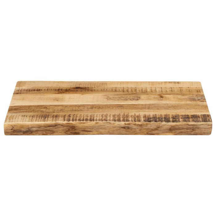 Blat de masă contur organic 60x40x2,5 cm lemn masiv mango brut - WALTI WALTI