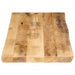 Blat de masă contur organic 80x40x2,5 cm lemn masiv mango brut - WALTI WALTI
