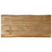 Blat de masă contur organic 80x40x2,5 cm lemn masiv mango brut - WALTI WALTI