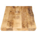 Blat de masă contur organic 90x40x2,5 cm lemn masiv mango brut - WALTI WALTI