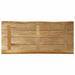 Blat masă, contur natural, 100x40x2,5 cm, lemn masiv mango brut - WALTI WALTI