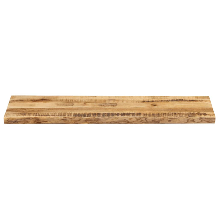 Blat de masă contur natural 120x40x2,5 cm lemn masiv mango brut WALTI