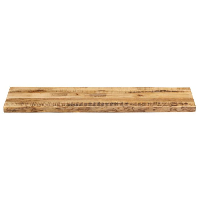 Blat de masă contur natural 140x40x2,5 cm lemn masiv mango brut WALTI