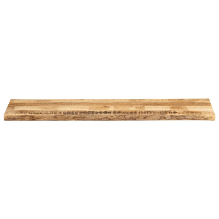 Blat de masă contur natural 160x40x2,5 cm lemn masiv mango brut WALTI