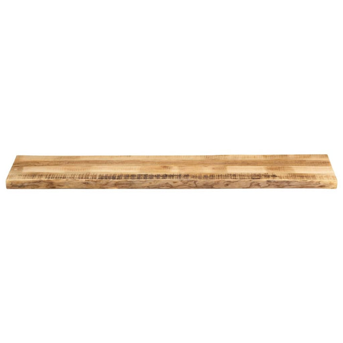 Blat de masă contur natural 180x40x2,5 cm lemn masiv mango brut WALTI
