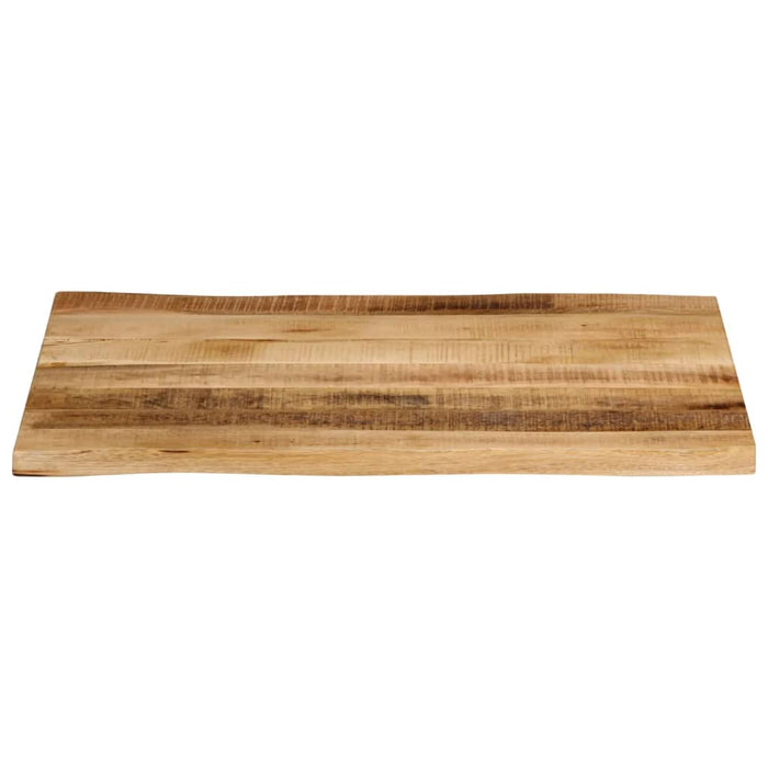 Blat de masă contur natural 70x60x2,5 cm lemn masiv mango brut - WALTI WALTI
