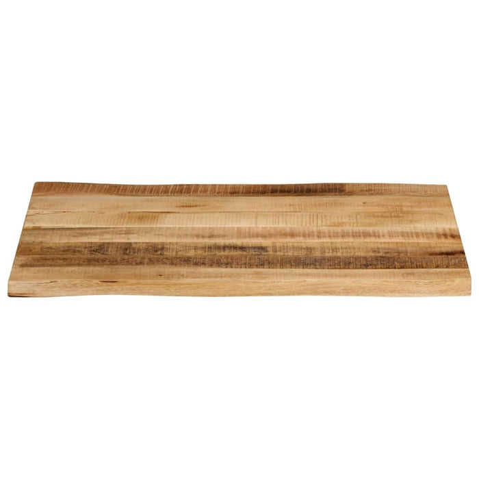 Blat de masă contur natural 80x60x2,5 cm lemn masiv mango brut - WALTI WALTI