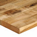 Blat de masă contur natural 80x60x2,5 cm lemn masiv mango brut - WALTI WALTI