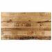 Blat de masă contur organic 110x60x2,5 cm lemn masiv mango brut - WALTI WALTI