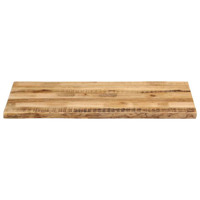 Blat de masă contur organic 110x60x2,5 cm lemn masiv mango brut - WALTI WALTI