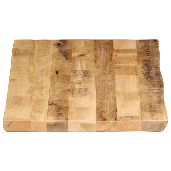 Blat de masă contur organic 110x60x2,5 cm lemn masiv mango brut - WALTI WALTI