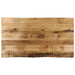Blat de masă contur organic 120x60x2,5 cm lemn masiv mango brut - WALTI WALTI