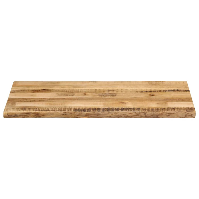 Blat de masă contur organic 120x60x2,5 cm lemn masiv mango brut - WALTI WALTI