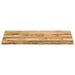 Blat de masă contur organic 120x60x2,5 cm lemn masiv mango brut - WALTI WALTI