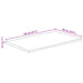 Blat de masă contur organic 120x60x2,5 cm lemn masiv mango brut - WALTI WALTI