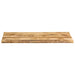 Blat de masă contur organic 140x60x2,5 cm lemn masiv mango brut - WALTI WALTI