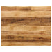 Blat de masă contur organic 90x80x2,5 cm lemn masiv mango brut - WALTI WALTI