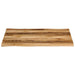 Blat de masă contur organic 110x80x2,5 cm lemn masiv mango brut - WALTI WALTI