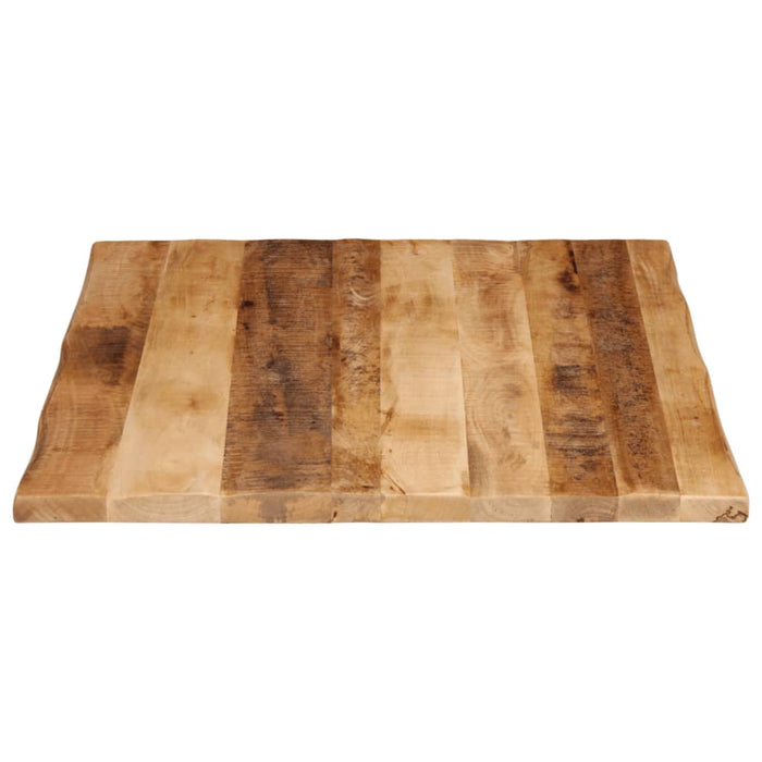 Blat de masă contur organic 110x80x2,5 cm lemn masiv mango brut - WALTI WALTI