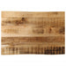 Blat de masă contur organic 60x40x3,8 cm lemn masiv mango brut - WALTI WALTI