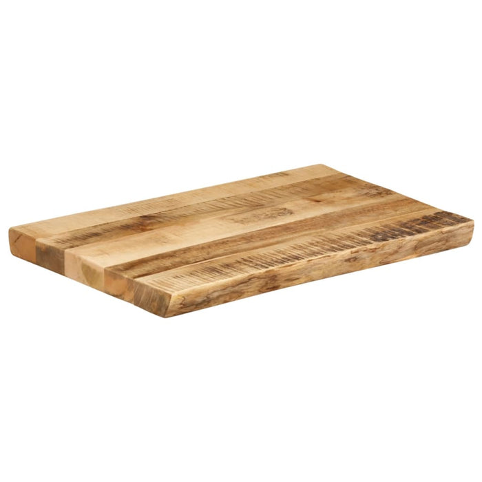 Blat de masă contur organic 70x40x3,8 cm lemn masiv mango brut WALTI