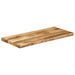 Blat de masă contur organic 80x40x3,8 cm lemn masiv mango brut - WALTI WALTI