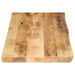 Blat de masă contur organic 80x40x3,8 cm lemn masiv mango brut - WALTI WALTI