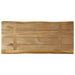Blat de masă contur organic 80x40x3,8 cm lemn masiv mango brut - WALTI WALTI