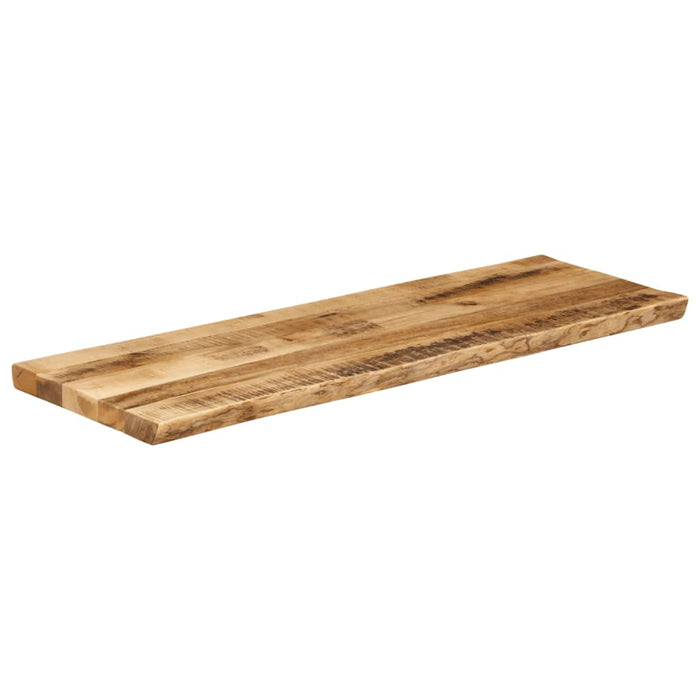 Blat de masă contur organic 110x40x3,8 cm lemn masiv mango brut - WALTI WALTI