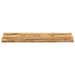 Blat de masă contur organic 110x40x3,8 cm lemn masiv mango brut - WALTI WALTI