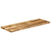 Blat de masă contur organic 140x40x3,8 cm lemn masiv mango brut - WALTI WALTI
