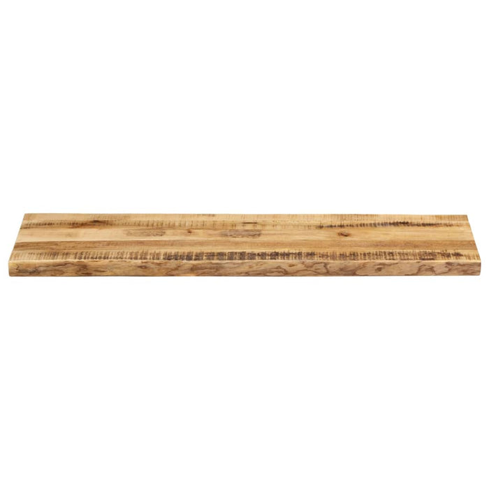 Blat de masă contur organic 140x40x3,8 cm lemn masiv mango brut - WALTI WALTI