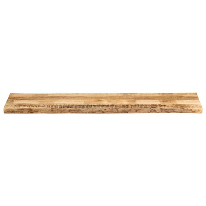 Blat de masă contur organic 160x40x3,8 cm lemn masiv mango brut WALTI