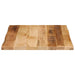 Blat de masă contur natural 60x60x3,8 cm lemn masiv mango brut - WALTI WALTI
