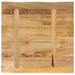 Blat de masă contur natural 60x60x3,8 cm lemn masiv mango brut - WALTI WALTI