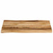 Blat de masă contur natural 70x60x3,8 cm lemn masiv mango brut - WALTI WALTI