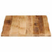 Blat de masă contur natural 70x60x3,8 cm lemn masiv mango brut - WALTI WALTI