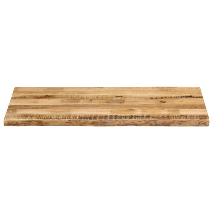 Blat de masă contur natural 110x60x3,8 cm lemn masiv mango brut - WALTI WALTI