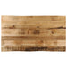 Blat de masă contur natural 120x60x3,8 cm lemn masiv mango brut - WALTI WALTI