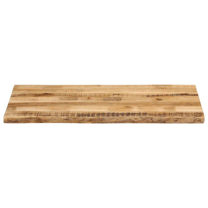 Blat de masă contur natural 120x60x3,8 cm lemn masiv mango brut - WALTI WALTI