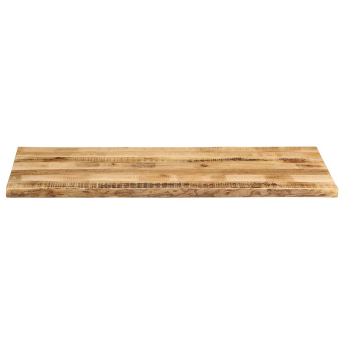 Blat de masă contur natural 140x60x3,8 cm lemn masiv mango brut - WALTI WALTI