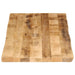 Blat de masă contur natural 140x60x3,8 cm lemn masiv mango brut - WALTI WALTI