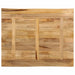 Blat de masă contur organic 110x80x3,8 cm lemn masiv mango brut - WALTI WALTI