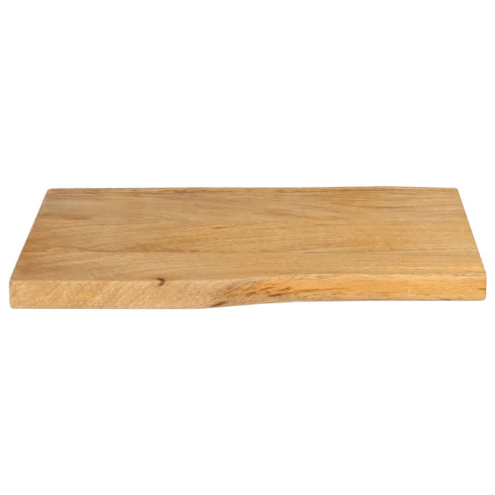Blat masă cu margini naturale, 50x40x2,5 cm, lemn masiv mango - WALTI WALTI