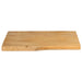 Blat masă cu margini naturale, 50x40x2,5 cm, lemn masiv mango - WALTI WALTI